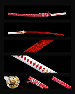 shiguhonglian-katana composite card