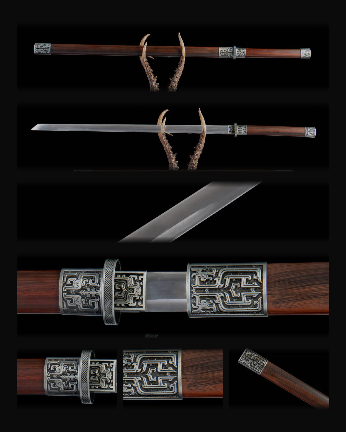 tang-dao-ancient-wood-1065-carbon-steel composite card