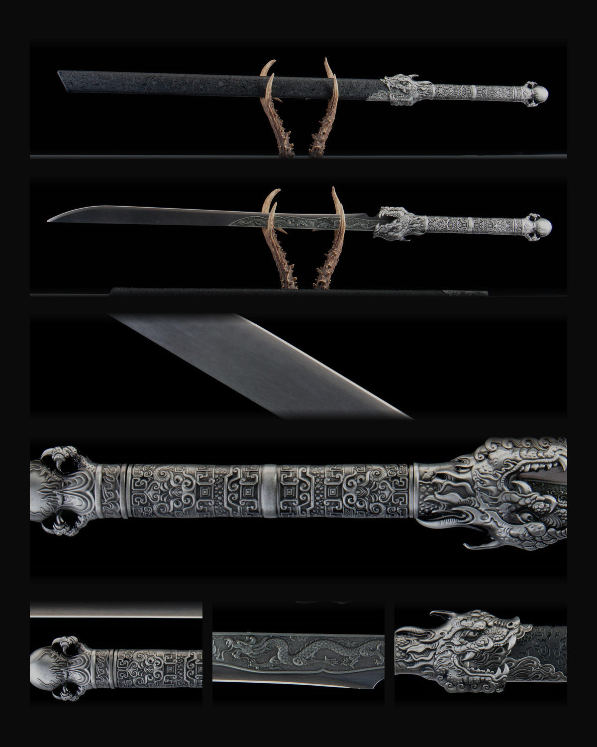 tang-dao-obsidian-dragon-1065-carbon-steel composite card
