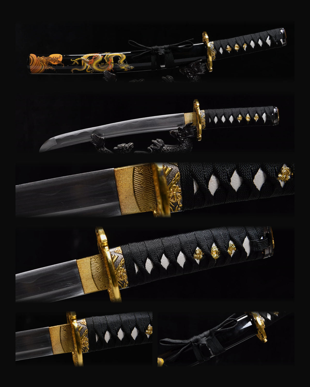 tanto-golden-sea-dragon-1045-steel composite card