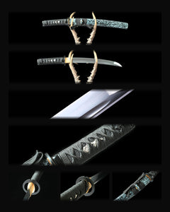 tanto-kuroboshi-black-speckle composite card