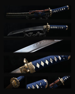 tanto-openwork-sea-dragon-t10-steel composite card