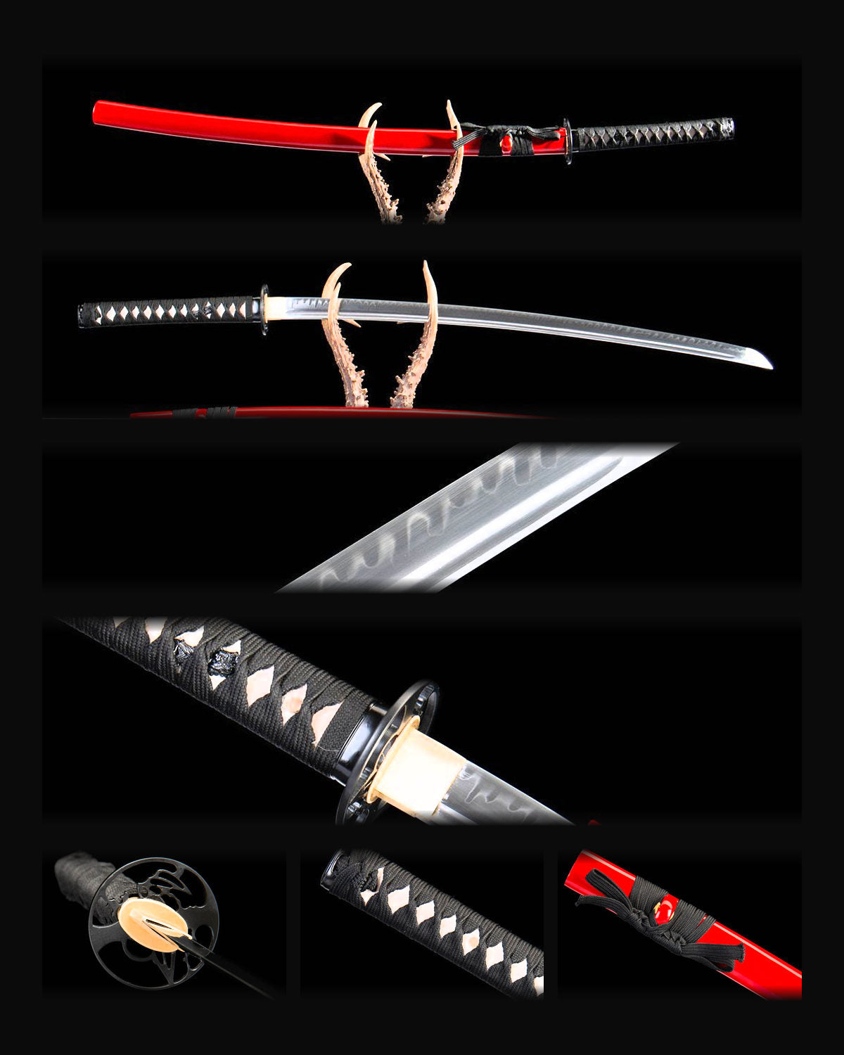 zanghua-red-saya-t10-clay-tempered-katana composite card