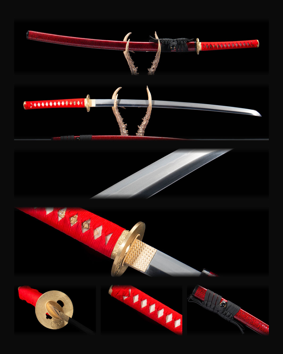 zhuyou-red-saya-suguha-t10-clay-tempered-katana composite card