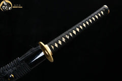 Odachi - Peony Flower Manganese Steel 35.4" Blade 牡丹花野太刀 - odachi - High Manganese Steel odachi - 5