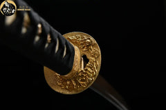 Odachi - Peony Flower Manganese Steel 35.4" Blade 牡丹花野太刀 - odachi - High Manganese Steel odachi - 9