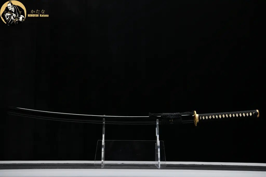 Odachi - Peony Flower Manganese Steel 35.4" Blade 牡丹花野太刀 - odachi - High Manganese Steel odachi - 1