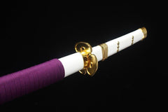 One Piece Katana - Ame no Habakiri 天羽羽斩 - Katana - 1095 steel 28 Inch Anime & Game Katana - 3
