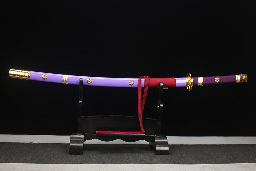 One Piece Katana - Enma Sword 閻魔 - Katana - 1095 steel 28 Inch Anime & Game Katana - 1