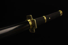 One Piece Katana - Roronoa Zoro's Yubashiri Sword ロロノア・ゾロの雪走 - Katana - 1060 steel 28 Inch Anime & Game Katana - 3