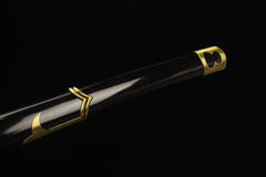 One Piece Katana - Roronoa Zoro's Yubashiri Sword ロロノア・ゾロの雪走 - Katana - 1060 steel 28 Inch Anime & Game Katana - 8