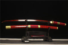 One Piece Katana - Sandai Kitetsu 三代鬼徹 - Katana - 1095 steel 28 Inch Anime & Game Katana - 3