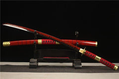 One Piece Katana - Sandai Kitetsu 三代鬼徹 - Katana - 1095 steel 28 Inch Anime & Game Katana - 4
