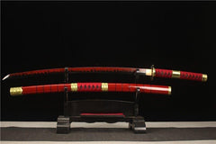 One Piece Katana - Sandai Kitetsu 三代鬼徹 - Katana - 1095 steel 28 Inch Anime & Game Katana - 2