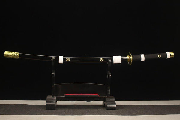 One Piece Katana - Zoro Oden Enma Black Katana 阎魔 by NIMOFAN Katana丨True katana丨Katana for sale