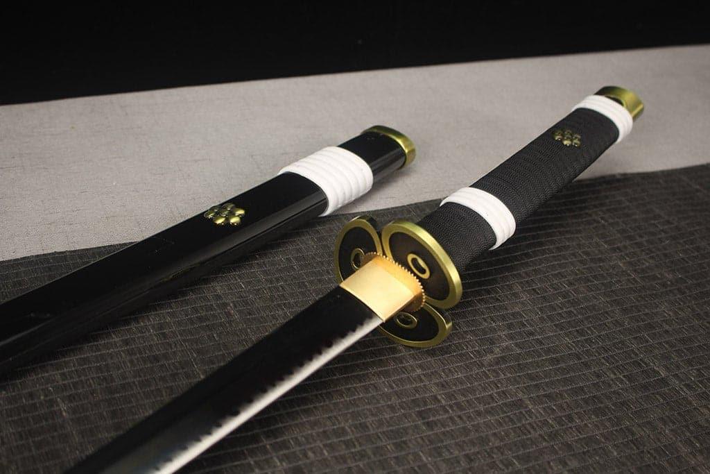 One Piece Katana - Zoro Oden Enma Black Katana 阎魔 by NIMOFAN Katana丨True katana丨Katana for sale