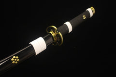One Piece Katana - Zoro Oden Enma Black Katana 阎魔 - Katana - 1060 steel 28 Inch Anime & Game Katana - 4