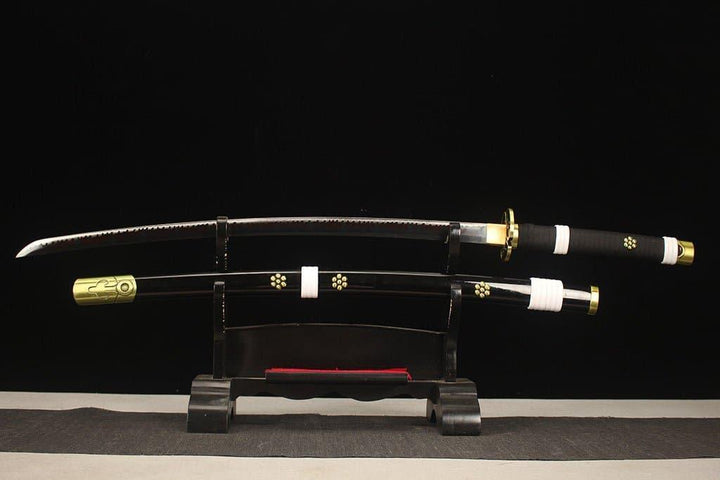 One Piece Katana - Zoro Oden Enma Black Katana 阎魔 by NIMOFAN Katana丨True katana丨Katana for sale