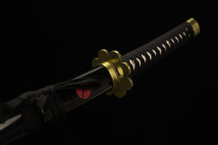 One Piece Katana - Zoro Shusui Sword 秋水 - Katana - 1060 steel 28 Inch Anime & Game Katana - 3