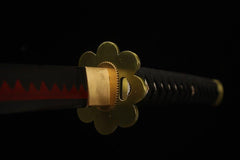 One Piece Katana - Zoro Shusui Sword 秋水 - Katana - 1060 steel 28 Inch Anime & Game Katana - 4