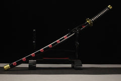 One Piece Katana - Zoro Shusui Sword 秋水 - Katana - 1060 steel 28 Inch Anime & Game Katana - 2