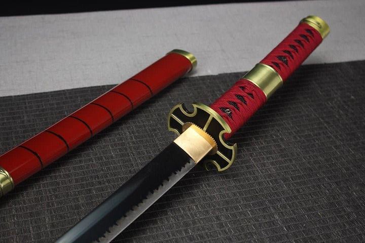 One Piece Katana - Zoro Sword Sandai Kitetsu 三代鬼徹 by NIMOFAN Katana丨True katana丨Katana for sale