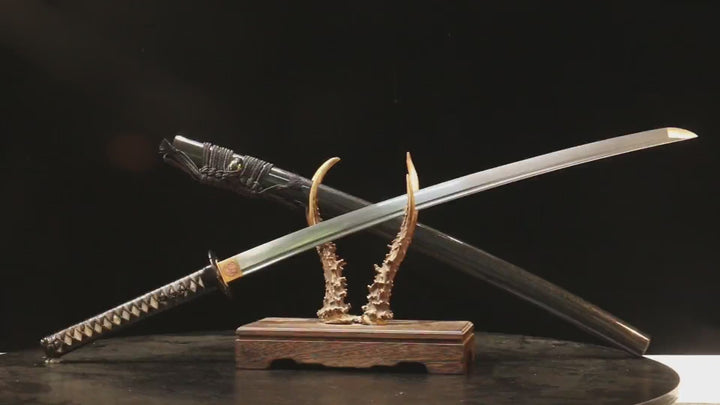 十字伤痕 katana product demonstration video