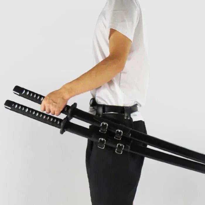 Sword Holder Belt Dual by NIMOFAN Katana丨True katana丨Katana for sale