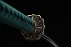 Tachi - Emerald Tempest ヒスイの嵐 - Tachi - 28 Inch katana - 5