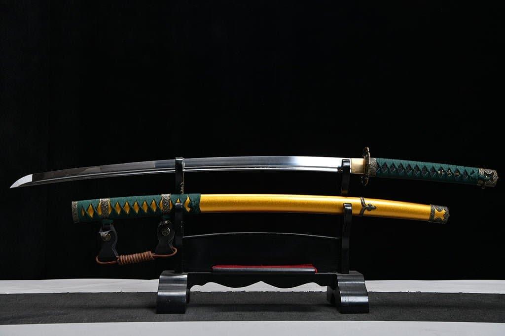 Tachi - Emerald Tempest (ヒスイの嵐) by NIMOFAN Katana丨True katana丨Katana for sale