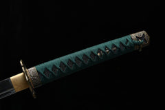 Tachi - Emerald Tempest ヒスイの嵐 - Tachi - 28 Inch katana - 3