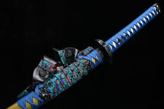 Tachi - Oceanic Waves 海浪 かいろう - Tachi - 28 Inch katana - 3