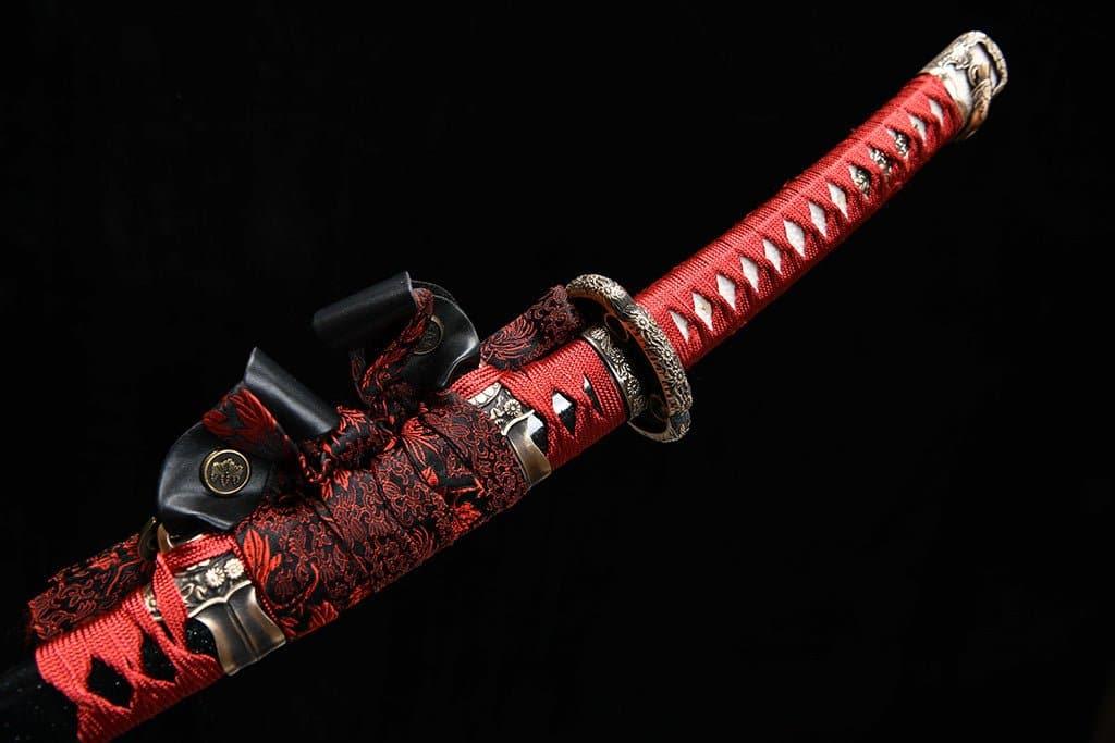 Tachi - Scarlet Samurai (緋色の侍） by NIMOFAN Katana丨True katana丨Katana for sale