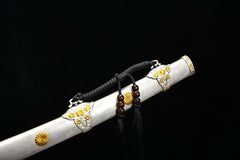 Tachi - White Gold Elegance 白金華 - Tachi - 28 Inch katana - 11