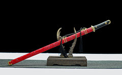 Tang Dao Meijian red scabbard - display view