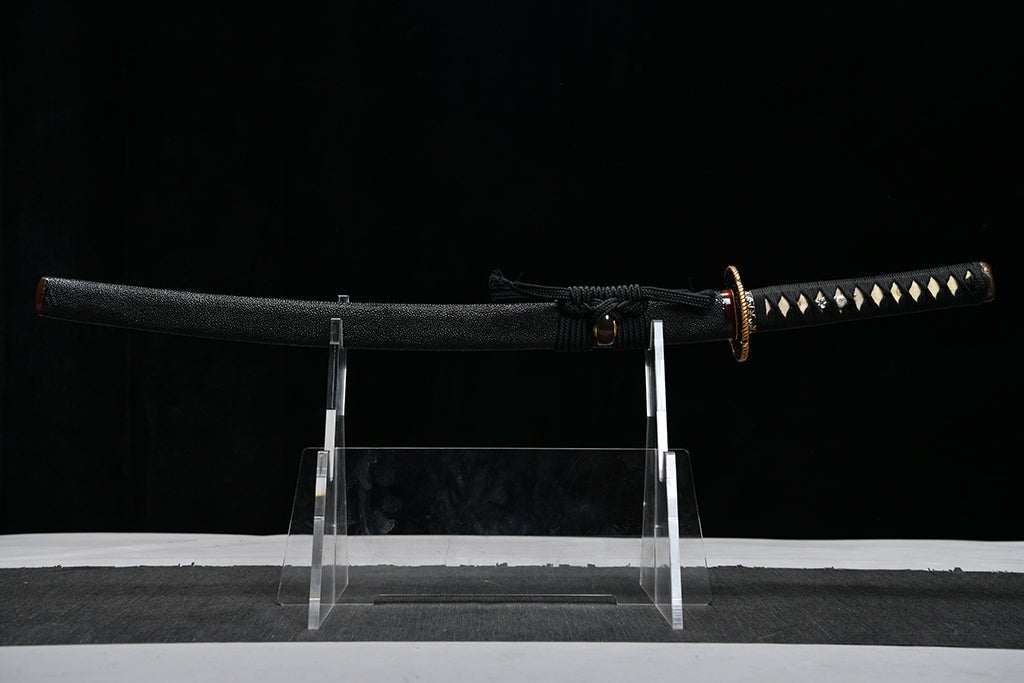 Wakizashi - Bamboo Grove Sages ( 竹林八賢 ) by NIMOFAN Katana丨Japanese sword, perfect for martial arts and collectors.