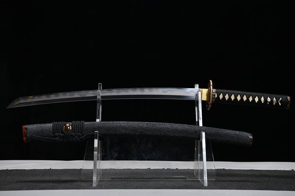 Wakizashi - Bamboo Grove Sages ( 竹林八賢 ) by NIMOFAN Katana丨True katana丨Katana for sale