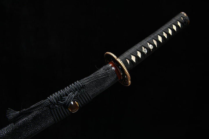 Wakizashi - Bamboo Grove Sages ( 竹林八賢 ) by NIMOFAN Katana丨True katana丨Katana for sale