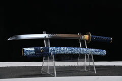 Wakizashi - Blue and white porcelain 青花瓷 - Wakizashi - 28 Inch katana - 3