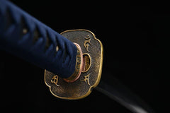Wakizashi - Blue and white porcelain 青花瓷 - Wakizashi - 28 Inch katana - 8