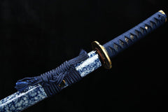 Wakizashi - Blue and white porcelain 青花瓷 - Wakizashi - 28 Inch katana - 4