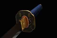 Wakizashi - Blue and white porcelain 青花瓷 - Wakizashi - 28 Inch katana - 7