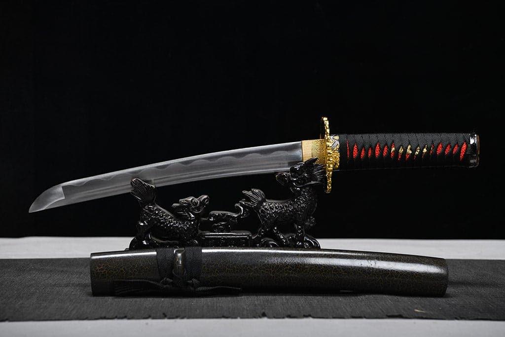 Wakizashi - Chrysanthemum (きくもん) by NIMOFAN Katana丨True katana丨Katana for sale