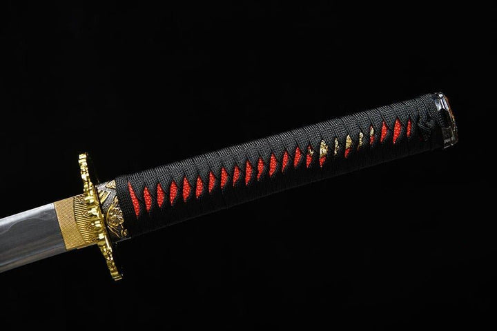 Wakizashi - Golden Chrysanthemum (金菊) by NIMOFAN Katana丨True katana丨Katana for sale