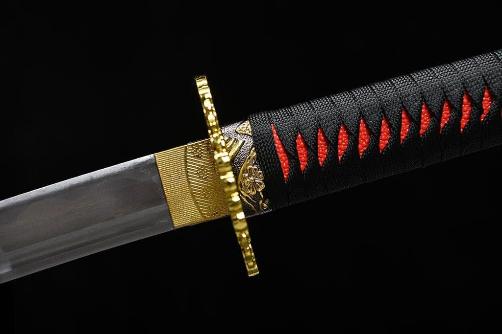 Wakizashi - Golden Chrysanthemum (金菊) by NIMOFAN Katana丨True katana丨Katana for sale