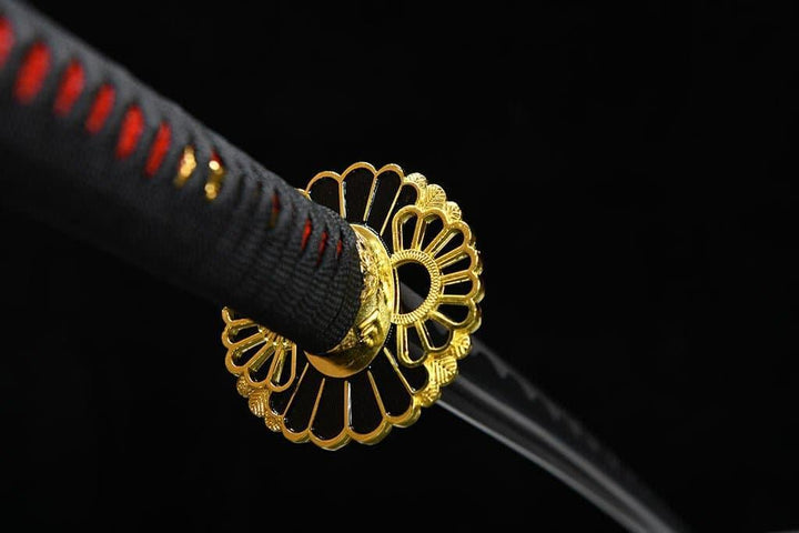 Wakizashi - Golden Chrysanthemum (金菊) by NIMOFAN Katana丨True katana丨Katana for sale