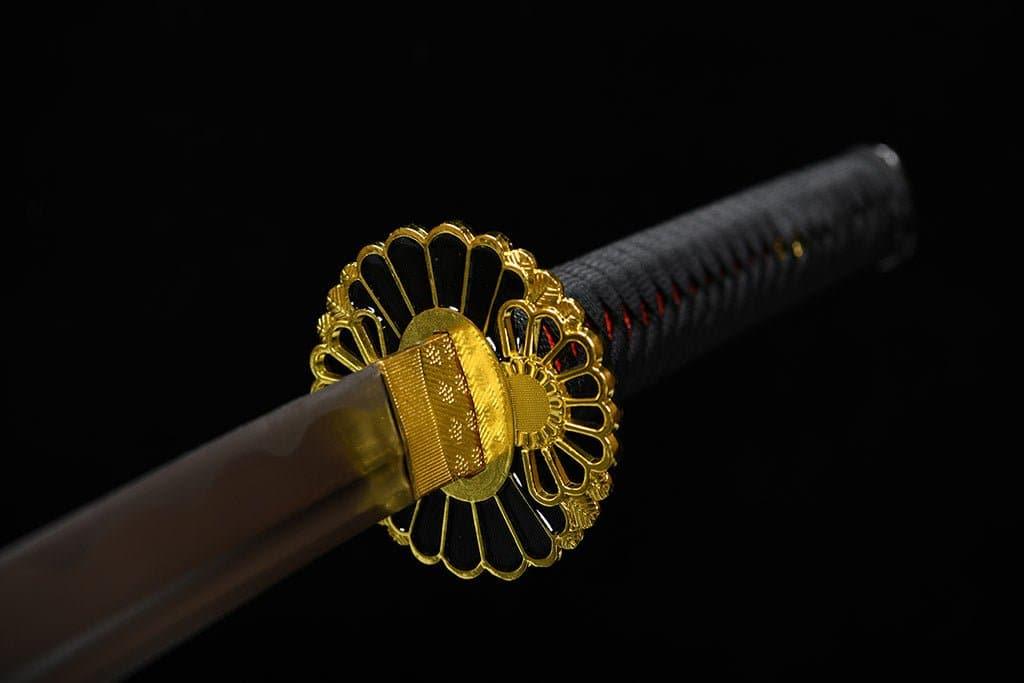 Wakizashi - Golden Chrysanthemum (金菊) by NIMOFAN Katana丨True katana丨Katana for sale