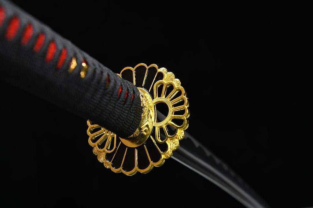 Wakizashi - Golden Chrysanthemum (金菊) by NIMOFAN Katana丨True katana丨Katana for sale