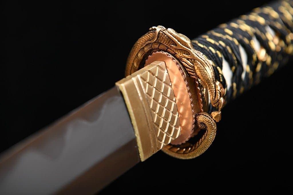 Wakizashi - Kogane Ryu ( 小金龍 ) by NIMOFAN Katana丨True katana丨Katana for sale