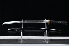 Wakizashi - Mountain Tiger Roar 虎の吼える山林 - Wakizashi - 1045 steel 28 Inch katana - 2